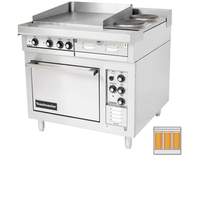Toastmaster 36" Electric Range w/ Convection Oven & (3) 12" Hotplates - TRE36C1