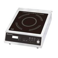 Adcraft Countertop 120 V Induction Hot Plate with Electric Controls - IND-E120V 
