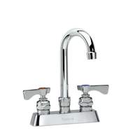 Krowne Metal Royal 6in Gooseneck Spout Faucet 4in Deck Mount LOW LEAD - 15-301L 