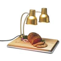 Carlisle Carving Station 16" x 24" Board w/ Dual Gold Heat Lamps - HL8285GB21