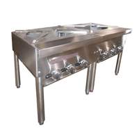 Southbend 36in Gas Stock Pot Range Manual with 2 Burners Three-Ring - SPR-2J 
