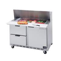 beverage-air 13.01cuft Mega Top Refrigerated Prep Unit with 2 Drawers - SPED48HC-18M-2 