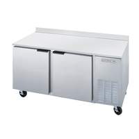 Beverage Air 27 CuFt 67" Wide Two Section Work-Top Freezer - WTF67AHC