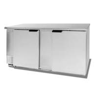 Beverage Air 69" Two-Section Backbar Cooler W/ S/S Exterior - BB68HC-1-S