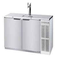 beverage-air 12.4cuft Two Keg stainless steel Direct Draw Shallow Depth beer cooler - DD48HC-1-S 