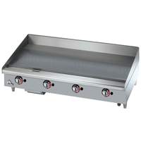 Star-Max 48in Thermostatic Gas Griddle w/ Safety Pilot - 648TSPF