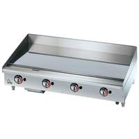 Star-Max 48in Chrome Thermostatic Gas Griddle - 648TCHSF 