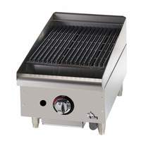 Star-Max Countertop 15in Lava Rock Gas Charbroiler - 6015cuft 