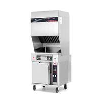 Wells Ventless Exhaust Range w/ Convection Oven & Griddle - WVOC-G136