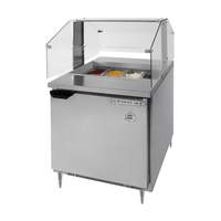 beverage-air 7.3cuft Refrigerated Counter & Condiment Station - SPE27HC-SNZ 