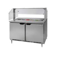beverage-air 13.9cuft Refrigerated Counter & Condiment Station - SPE48HC-12-SNZ 