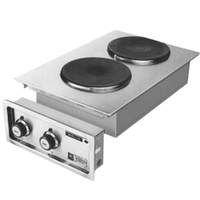 Wells Built-In Double French Style Burner Electric Hot Plate - H-706