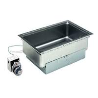 Wells Built-In 12in x 20in Hot Food Well with Thermo. Control & Drain - SS-206TD 