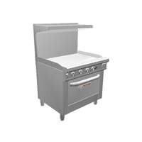 Southbend Ultimate 36in Range with Standard Oven & 36in Therm. Griddle - 436D-3T 
