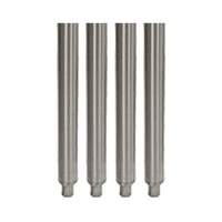 John Boos Set of 4 Stainless Steel Legs for 14" Deep Compartment Sinks - SS-20B-4-X