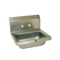 John Boos 14in x 10in x 5in Wall Mount Hand Sink with 4in Center - PBHS-W-1410-X 