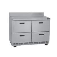 Delfield 16 Cu.ft 4400 Series Commercial Worktop Cooler w/ 4 Drawers - STD4448NP