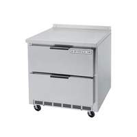 beverage-air 36in Wide x 29in Deep Worktop Cooler with 2 Drawers - WTRD36AHC-2 