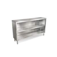 John Boos 48in x 15in Stainless Dish Storage Cabinet - EDSC8-1548-X 
