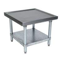 John Boos Heavy Duty 30inx24in All Stainless Machine Stand with Undershelf - MS4-2430SSK-X 