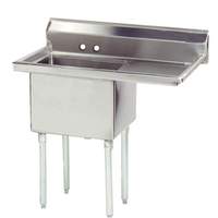 Advance Tabco 1 Compartment Sink 16 Gauge 18inx18inx14in Bowl 18in Drainboard - FC-1-1818-18*-X 