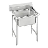 Advance Tabco 1 Compartment Sink 18 Gauge 20"x20"x12" Bowl Stainless - 9-21-20