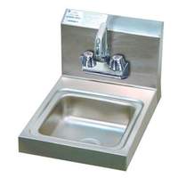 Advance Tabco Hand Sink 9" x 9" x 5" Bowl Splash Mount 4" Center - 7-PS-23-EC-1X