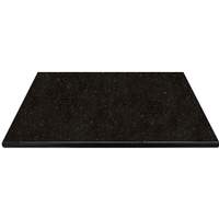 Art Marble 36in x 36in BLACK GALAXY Square Granite Table Top - G206 36X36 