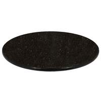 Art Marble 24in Diameter BLACK GALAXY Round Granite Table Top - G206 24ROUND 