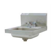Advance Tabco Wall Mount Hand Sink 14inx10inx5in Bowl Fixed Deck Mount Faucet - 7-PS-20-NF 