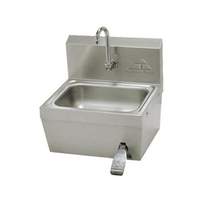 Advance Tabco Knee Valve Hand Sink 14in x 10in x 5in Bowl with Gooseneck Faucet - 7-PS-62 