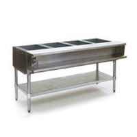 Eagle Group 4-Well Gas Steam Table with Galvanized Shelf & Safe Pilot - AWTP4 