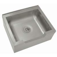 Advance Tabco 20" x 16" x 12" Stainless Mop Sink Floor Mounted - 9-OP-40DF