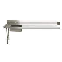 Advance Tabco 36" Soiled Dishtable Stainless 16 Gauge w/ Stainless Legs - DTS-S70-36*-X