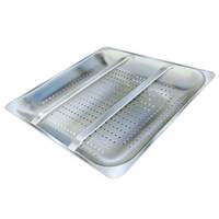 Advance Tabco 19.5in x 19.5in Pre-Rinse Basket with Welded Slide Bar - DTA-100-EC-X 