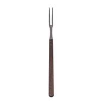 Update International 21in Stainless Steel Pot Fork w/ Wood Handle - WPF-21