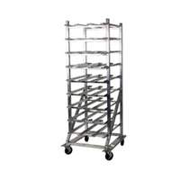 Winholt Mobile Aluminum Can Rack w/ 162 - #10 Can Capacity - CR-162M