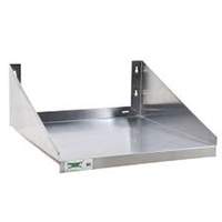 Advance Tabco 24" x 18" Stainless Microwave Shelf Wall Mounted - MS-18-24-EC-X
