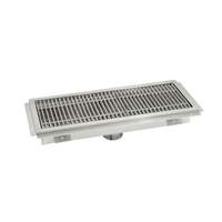 Advance Tabco 24" x 12" Floor Trough Stainless Steel - FTG-1224-X