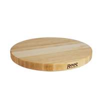 John Boos 18" Round Maple Cutting Board Reversible 1.5" Thick - R18