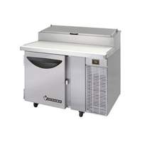 Victory Refrigeration 46" Stainless Refrigerated Pizza Prep Table Cooler w/ 1 Door - VPT-46
