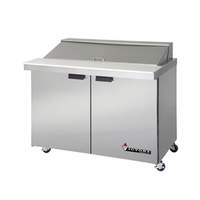 Victory Refrigeration 48" Value Line Refrigerated Sandwich Prep Table w/ 8 Pan Cap - UR-48-8