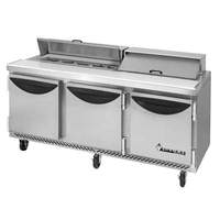 Victory Refrigeration 72" Value Line Refrigerated Sandwich Prep Table w/ 12 Pans - VUR-72-12