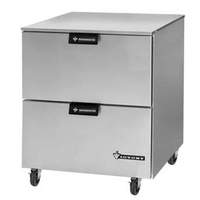 Victory Refrigeration 27" Value Line Undercounter Cooler w/ 3" Casters & Drawers - URD-27-SST