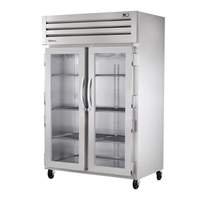 True All stainless steel 52in Spec Series Two Glass Door reach-In Refrigerator - STR2R-2G-HC 