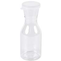 Cambro 12 ea. - CamWear CamLiter 1/2l Beverage Decanter with Lid - WW500135 