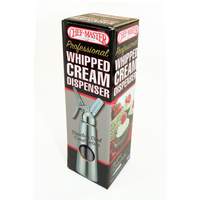 ChefMaster NSF Stainless Steel Whipped Cream Dispenser - 1 L / 2 Pint - 90063