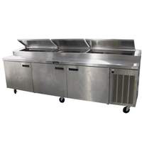 Delfield 99" Pizza Prep Table With Refrigerated Pan Rail - 18699PTBMP