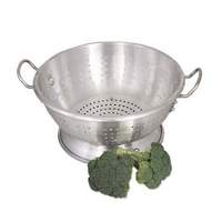 Browne Foodservice Heavy Duty 15.1qt Capacity Aluminum Colander - 5811616 