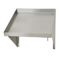 Eagle Group 21x21 Solid Slanted Rack Shelf, Tube On Left - 605380-X